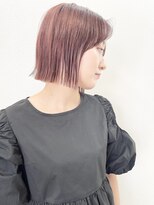 ヘアーデザイン アコースティック(Hair Design ACOUSTIC) ピンクベージュ　