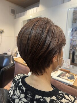 ブリング バイ スノードロップ 吉祥寺(BRING by Snowdrop) 黒髪/グレーベージュ/レイヤーロング/前髪パーマ/吉祥寺