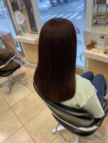 イマージュ アヴェダ 橋本店(Image AVEDA) ツヤツヤレッドブラウン