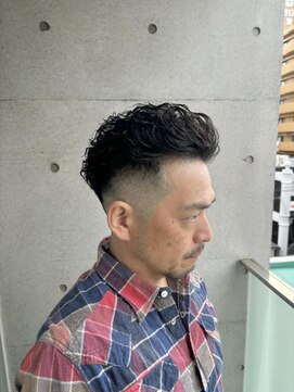 メンズサロン ウエストサイドカットクラブ(Men's West Side Cut Club) 刈り上げ×パーマ