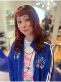 赤髪×オン眉◎