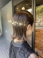 スーリール 博多店(Sourire)&nbsp;タイトに外ハネボブアレンジ♪