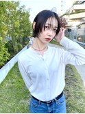 ★小顔効果◎ ウルフボブ レイヤーカット【Kengo】