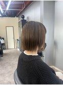 パッツンボブデザインカラー