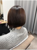前下りボブ！！【TELA HAIRユーカリが丘】