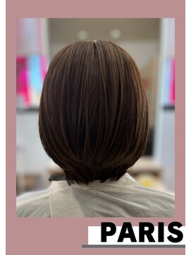 ワンポイント ウィズ パリス(One Point with Paris) ショートボブ