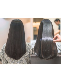 厳選薬剤でサラサラな質感…地毛のような自然なストレートならCODE.LINE♪[安城/桜井]