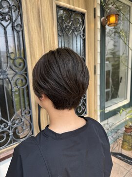 チョコレート(chocolate) 髪質改善大人可愛い20代30代40代50代ショートボブ