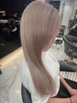 ラピス 渋谷本店(Lapis)&nbsp;ホワイトグレージュ/レイヤーカット/髪質改善/エクステ