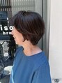 ブラウン(BROUN)&nbsp;骨格に合わせたショートスタイル。ホームケアお伝えしますね。