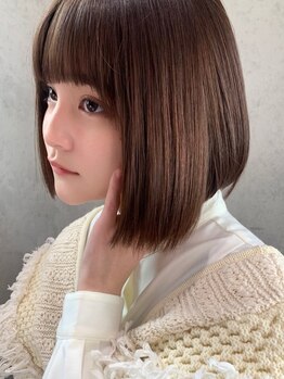 クレアール 大井町(CREAR)の写真/【こんなに変わる!美容超音波ケアプロ】カット+カラー+TOKIOTr¥11900☆特許技術取得の髪質改善Tr【大井町】