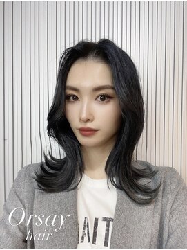 美容室オルセー ブルーブラック