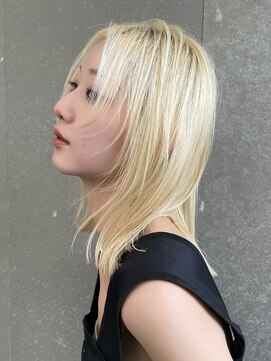 アスター 天神大名店(Aster) 福岡で叶う/オリーブグレー/小顔に見えるヘア/ココアベージュ