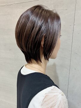 グラム バイ レイエレガンス(glam by REIELEGANCE) 大人丸みショートボブ