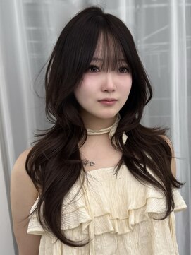 アマトウキョウスマートサロン(AMA TOKYO×Smart Salon) 韓国スタイル/ナチュラルくびれヘア_くびれ巻き_レイヤーカット