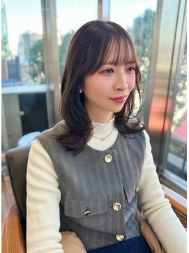 アリスバイアフロート 自由が丘(ALICe by AFLOAT) 外ハネ／レイヤーカット／くびれヘア【自由が丘】