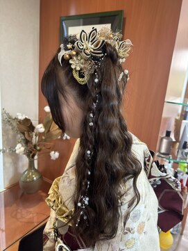 ミルキーウェイ 成人式へアセット