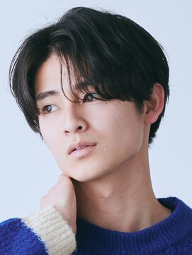 エルマーク 四条烏丸(L-MARK) センターパート/ニュアンスパーマ/カルマパーマ/men's