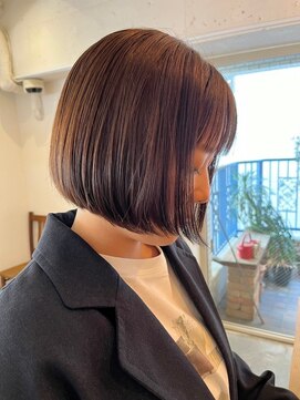 クラップス 綱島店(CLAPS) レイヤー/ショート/ボブ/ダブルカラー/髪質改善/韓国/綱島/日吉