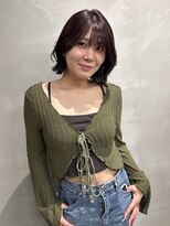 ウェウェ(wewe)&nbsp;ピンクベージュ/髪質改善/ボブ/外ハネボブ/くびれボブ