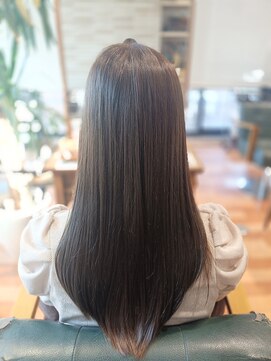 ルッカランス 王子店(Lucca Lance) 9月 落ち着いた 透明感 モカブラウンカラー