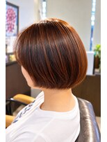 ニコ 花園駅前店(NICO)&nbsp;大人女性の艶ブラウンショートボブ