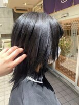 序 by coma academy salon&nbsp;【序中野】黒髪ツヤ感ショートボブ