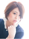 前下がりナチュラルショート　【vi-dro吉祥寺店】