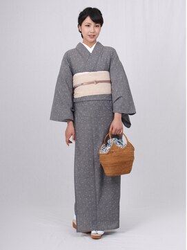 ヘアーデザイン リント(hair design Rinto) リント×西陣こもの屋　コラボ作品◎20代30代40代50代