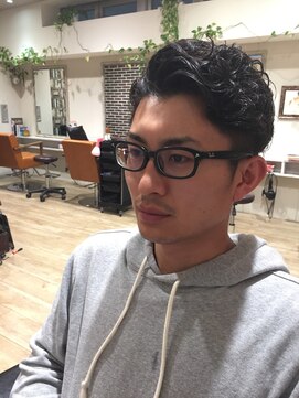 ヘアーデザイン シュシュ(hair design Chou Chou by Yone) ★chouchou★男らしいメンズパーマ×ツーブロック♪