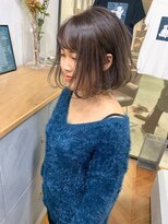 サングース(Sungoose)&nbsp;<sungooseTOKYO>毛先パーマアッシュブラウンネオウルフ