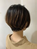 ヘアサロンエム 渋谷店(HAIR SALON M)&nbsp;バッサリ夏ショート☆アッシュベージュ