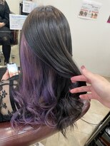 カルマ(KARMA)&nbsp;バイオレットインナーカラー！