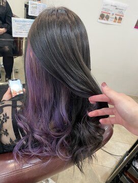 カルマ(KARMA) バイオレットインナーカラー！