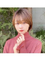 ラナ 渋谷(Lana)&nbsp;【Chill】大人かわいいピンクベージュクールショートマッシュ