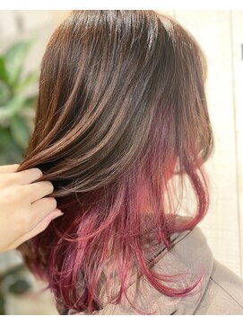 ロッコ 深谷店(ROCCO) #インナーカラー＃N.カラー＃カラーバター＃トリートメント