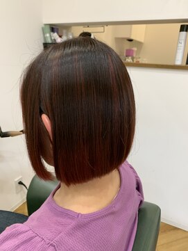 ヘアーリードトワモア(HAIR LEAD TOI MOI) 切りっぱなしボブ