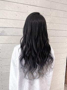 デミヘアー(Demi hair) 【Demi hair】シルバーグラデーションカラー