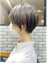 30代/40代/50代・絶壁解消・小顔前下がりショートボブ【中村】