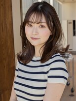 アフロート ギンザ(AFLOAT GINZA)&nbsp;【白川】20代30代40代大人可愛いくびれヘア寒色系カラー23.2.18