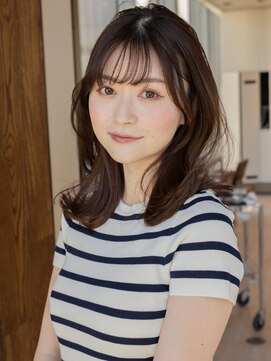 アフロート ギンザ(AFLOAT GINZA) 【白川】20代30代40代大人可愛いくびれヘア寒色系カラー23.2.18