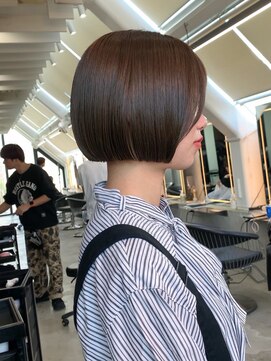 ロンド 表参道店(Lond) ◇ミニボブ 前髪カット 顔周りカット 前髪縮毛矯正　表参道