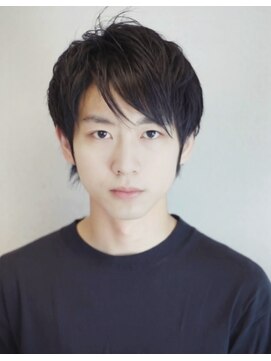 ミスグランディーヴィラス(Miss Grandee VILLAS) モテ髪爽やかメンズ黒髪ショートウルフ20代30代40代