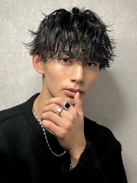 ポート 浦和(PORT) 波巻きスパイラルパーマツイストスパイラルパーマメンズマッシュ