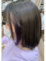 フラココ 神楽坂(hurakoko kagurazaka)&nbsp;【hurakoko松下仁美】パープルインナーカラー