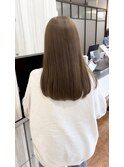ミルクティーベージュ ダブルカラー ケアブリーチ
