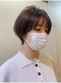 ショートカット/ショートヘア/ショートボブ/30代40代50代/難波