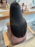 【最高級/うねり/くせ毛を解消】セレキュアストレート縮毛矯正　※カットなし