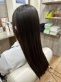 美容室グラード(GRADO) 根本のクセから綺麗なストレート!同時にツヤ感もプラス◎