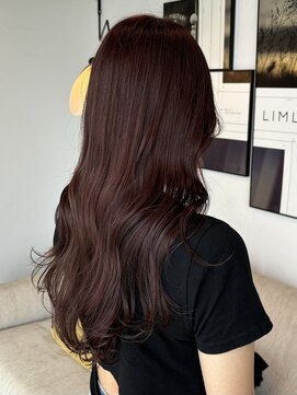 リムレス(LIMLESS) ピンクベージュダブルカラーケアブリーチ新潟万代